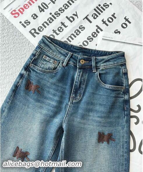 Buy Inexpensive Dior Denim Jeans Pants 1025 Blue 2024