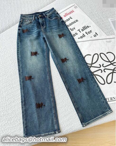 Buy Inexpensive Dior Denim Jeans Pants 1025 Blue 2024