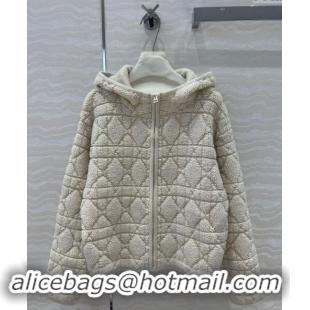 Well Crafted Dior Teddy Cashmere Jacket 1025 White 2024