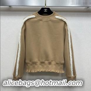 Buy Discount Chanel Sweatshirt 1025 Dark Beige 2024