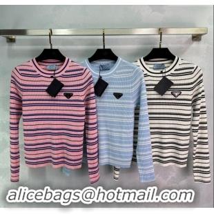 Grade Quality Prada Striped Sweater 1025 2024