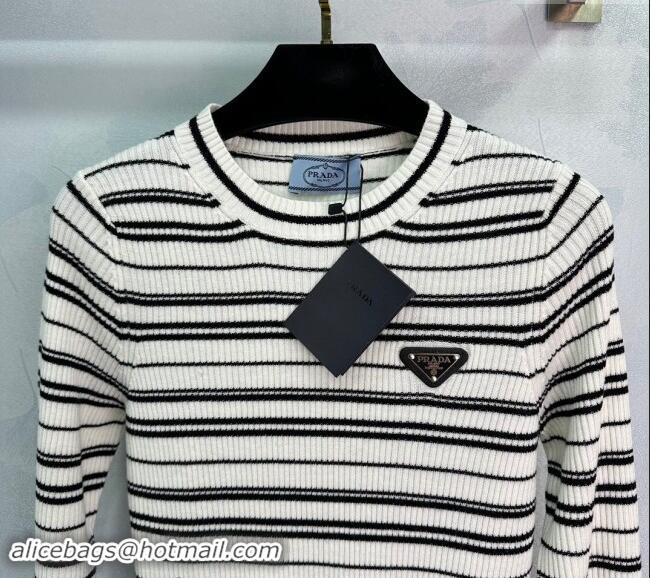 Grade Quality Prada Striped Sweater 1025 2024