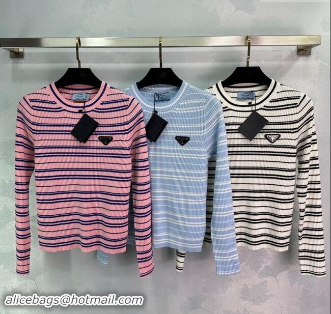 Grade Quality Prada Striped Sweater 1025 2024