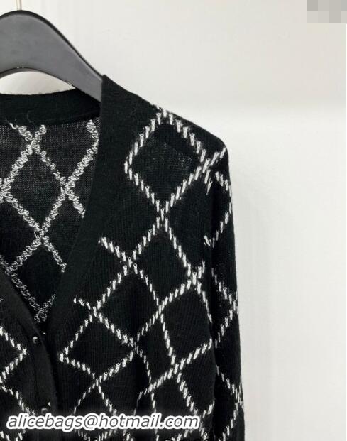 ​Good Looking Chanel Quilted Cardigan CH1025 Black 2024