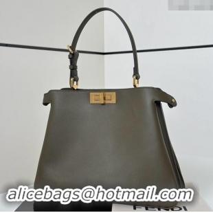 Well Crafted Fendi Peekaboo Soft Medium Bag in Cappuccino-coloured Leather Bag 80172 Green 2024 Top