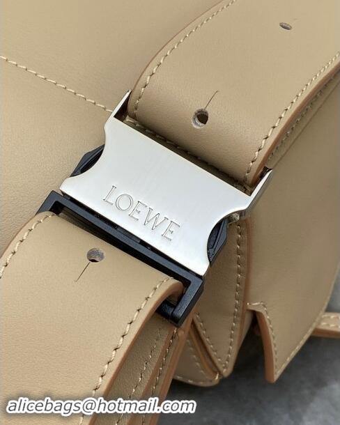 Most Popular Loewe Small Puzzle Bumbag in Classic Calfskin 10176 Beige 2024