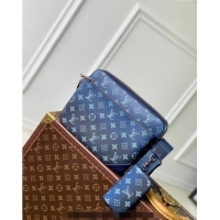 Promotional Louis Vuitton Mens Trio Messenger Bag in Navy Blue Monogram Gradient Canvas M11592 2024