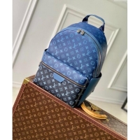 New Design Louis Vuitton Discovery Backpack PM Bag in Navy Blue Monogram Gradient Canvas M11590 2024