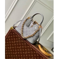 Top Grade Louis Vuitton Alma BB bag in Calfskin M12561 Trianon Grey/Purple 2024