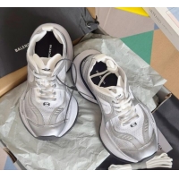 Sophisticated Balenciaga Circuit Sneakers Silver 100102