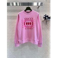 Buy Discount Gucci Cotton Sweatershirt G91113 Pink 2024