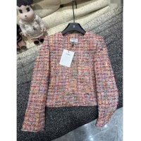 Top Grade Chanel Tweed Jacket M91103 Pink 2024