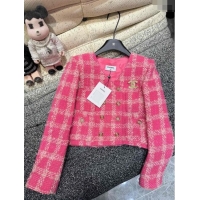 ​Famous Brand Chanel Tweed Jacket M91106 Pink 2024