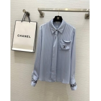 Pretty Style Chanel Shirt CH91008 Blue 2024