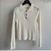 Grade Quality Chanel Sweater CH91317 White 2024