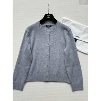 Buy New Cheap Chanel Cashmere Cardigan CH92312 Grey 2024