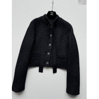 ​Fashion Discount Chanel Tweed Jacket CH92313 Black 2024