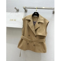 Super Quality Discount Dior Vest D82210 Brown 2024