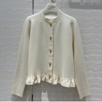 Top Grade Dior Knit Cardigan D82308 Beige 2024