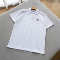 Traditional Specials Burberry Cotton Polo T-shirt B72640 White 2024 (For Men)