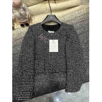 Famous Brand Discount Chanel Tweed Jacket M91104 Black 2024