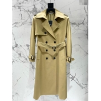 Well Crafted Saint Laurent Trench Coat S91909 Khaki 2024