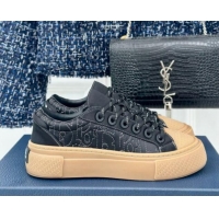 Grade Quality Dior DIOR AND STONE ISLAND Low-top Sneakers in Oblique Satin Black 930056