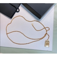 Famous Brand Chanel Pendant Chain Belt 0729 Gold 2024