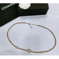 Luxury Discount Chanel Heart Chain Belt 072908 2024