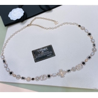 Well Crafted Chanel Chain Belt with Stones and Pearls 072907 2024