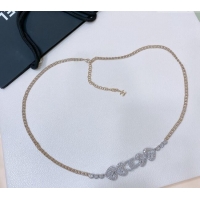 Trendy Design Chanel Strass Heart Chain Belt 072915 2024