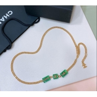 Affordable Price Chanel Chain Belt 072918 Green 2024