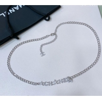 Luxury Cheap Chanel Chain Belt with Star 072918 Silver 2024