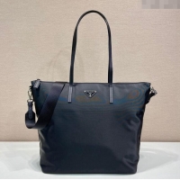 Buy Inexpensive Prada Nylon Tote Bag 1BG189 Black 2023