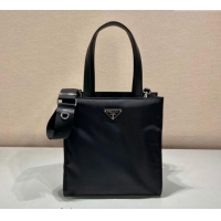 Top Grade Prada Re-Nylon padded tote bag 1BG426 Black 2023