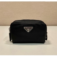 Well Crafted Prada Re-Nylon necessaire pouch 1NA339 Black 2023