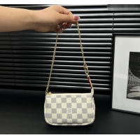 Top Quality Louis Vuitton Damier Azur Canvas Vivienne Mini Pochette Accessoires Bag On Chain N58009