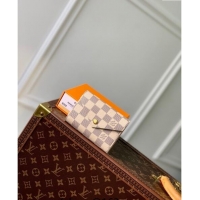 Super Quality Louis Vuitton Damier Azur Canvas Victorine Wallet N64022 2024