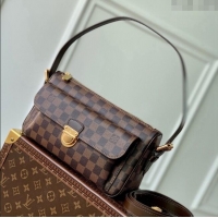 Promotional Louis Vuitton Vintage Damier Ebene Canvas Shoulder Bag M60006