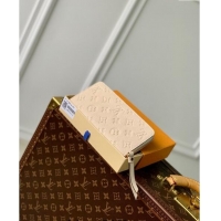 Low Price Louis Vuitton Monogram Empreinte Leather Zippy Wallet M82212 Cream Beige 2023