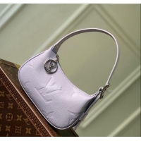 Top Quality Louis Vuitton Monogram Empreinte Mini Moon Hobo Bag M82426 Iris Purple