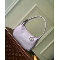 Top Quality Louis Vuitton Monogram Empreinte Mini Moon Hobo Bag M82426 Iris Purple