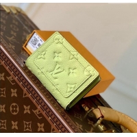 Top Grade Louis Vuitton Monogram Empreinte Clea Wallet M82515 Green