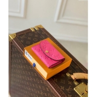 Promotional Louis Vuitton Monogram Empreinte Rosalie Coin Purse Wallet M82485 Pink