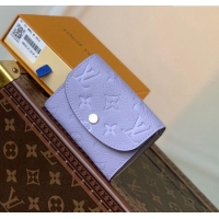 Super Quality Louis Vuitton Monogram Empreinte Rosalie Coin Purse Wallet M82394 Iris Purple