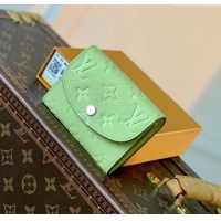 Top Quality Louis Vuitton Monogram Empreinte Rosalie Coin Purse Wallet M82392 Vert Noto Green