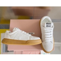 Good Quality Miu Miu Suede Sneakers White 719103