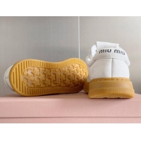 Good Quality Miu Miu Suede Sneakers White 719103