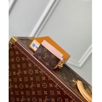 Promotional Louis Vuitton LV Charms Card Holder in Monogram Canvas and Leather M82739 Nude Pink