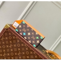 New Fashion Louis Vuitton Brazza Wallet in Monogram Craggy Canvas M83335 Chocolate Brown 2024